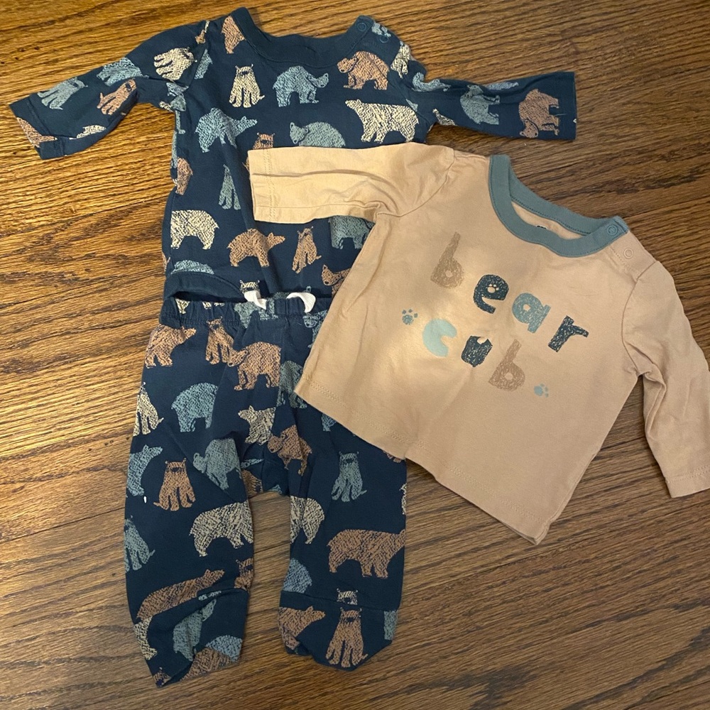 Baby Gap Baby Bear 3 Piece Set